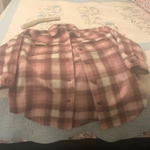 Long sleeve heavy flannel. Old Navy. Brand new. Heavy. Can be worn as jacket